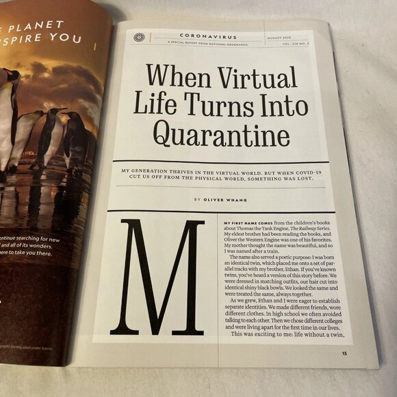 National Geographic August 2020 Stopping Pandemics India's Water Crisis Suffrage - Picture 5 of 12